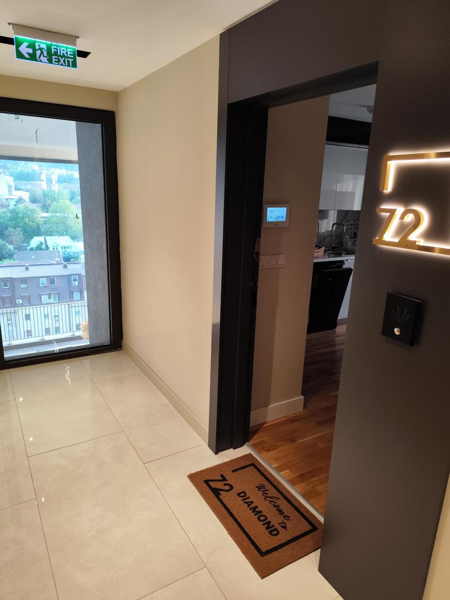 Diamond 72 Apartment , Skopje City - Center, Diamond Residences, Free Parking 外观 照片